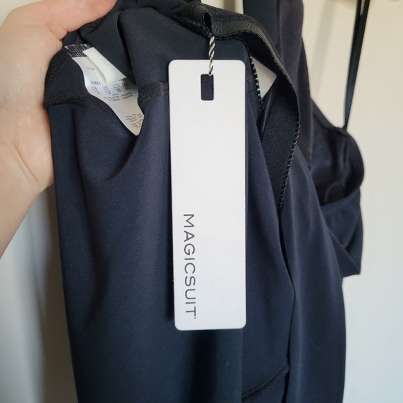 Magicsuit Twister Mallory Tankini Top in Black - Picture 7 of 9